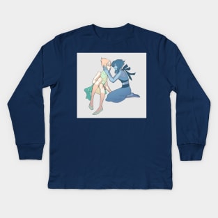 Pearl & Lapis Kids Long Sleeve T-Shirt